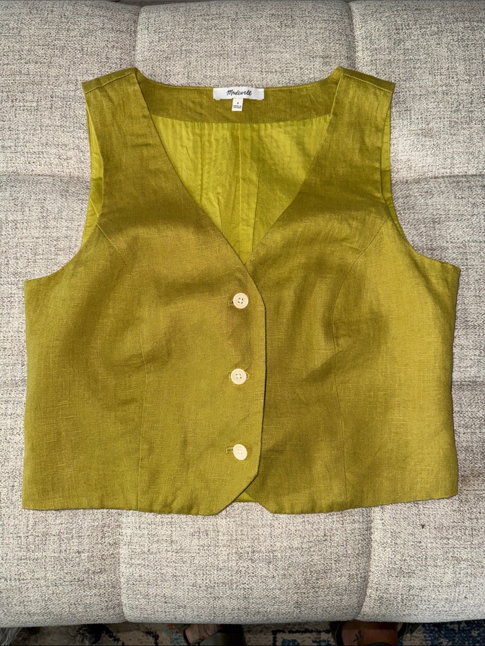 Madewell Katrina Crop Vest Top